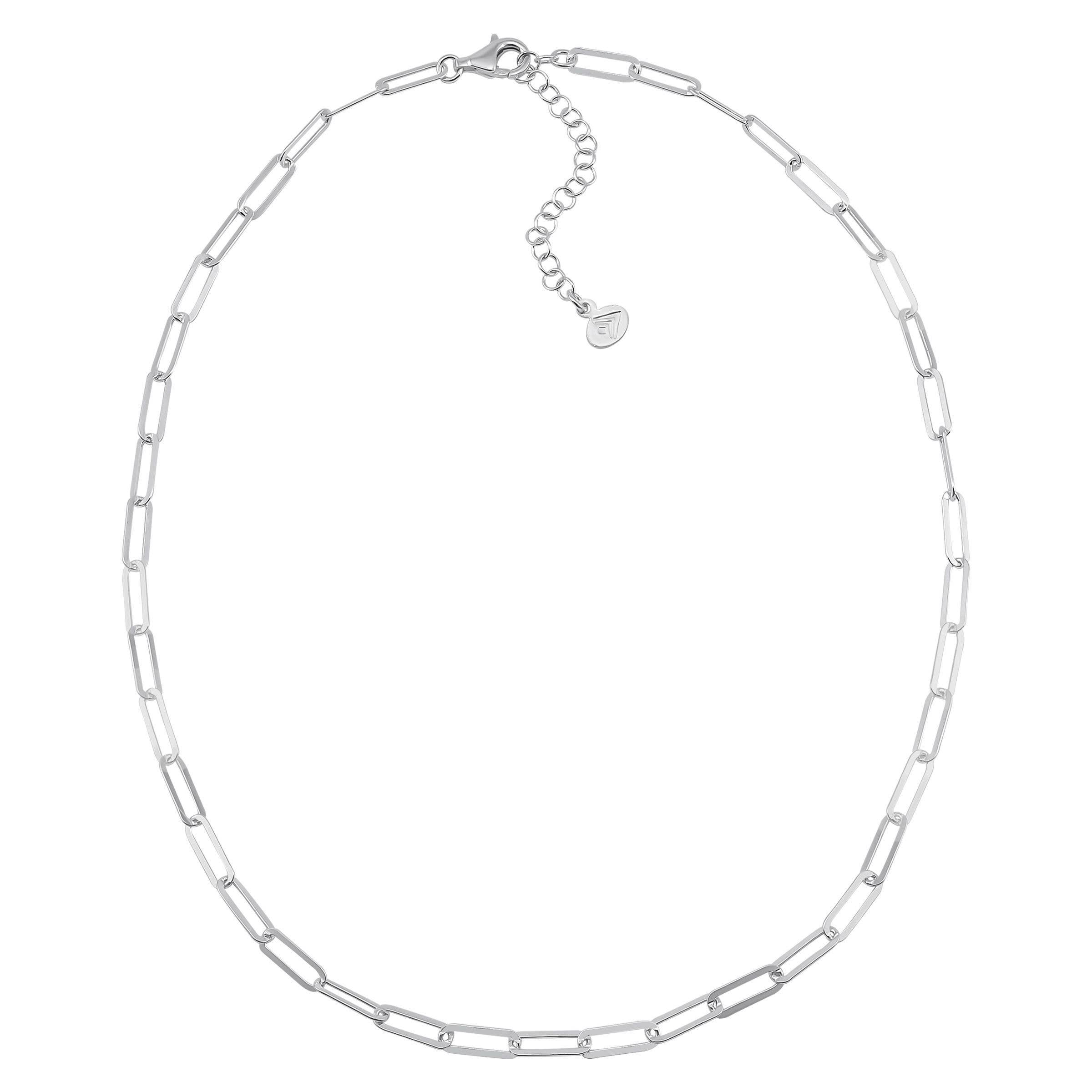 Silpada - Wholesale Link & Chain Necklace - Silpada 'Graffetta Matte' Necklace in Silver2