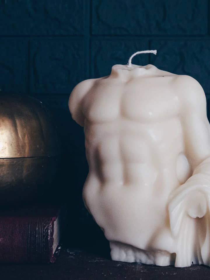 HERACLES CANDLE | PILLAR for wholesale by A Pleasant Thought