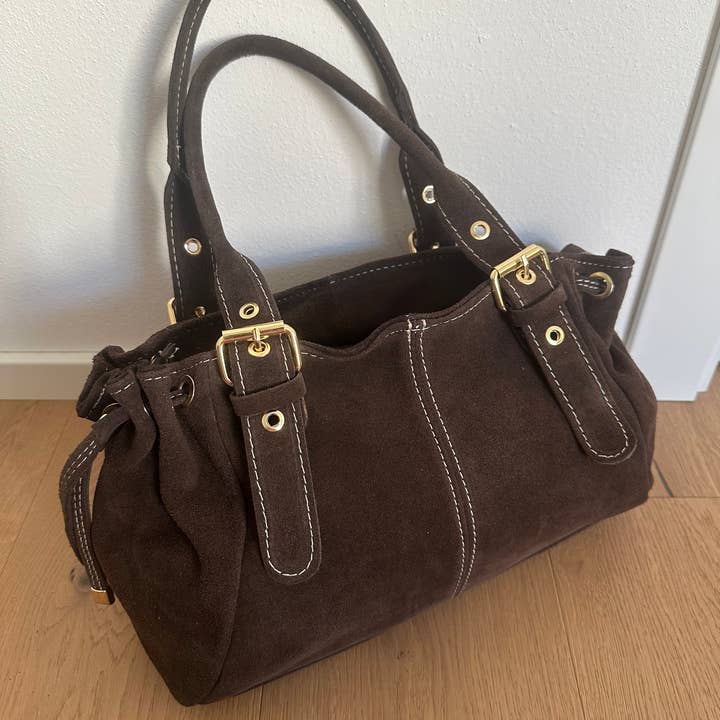 Zhade - Wholesale Shoulder Bag - Women's - ISABEL small - suede11