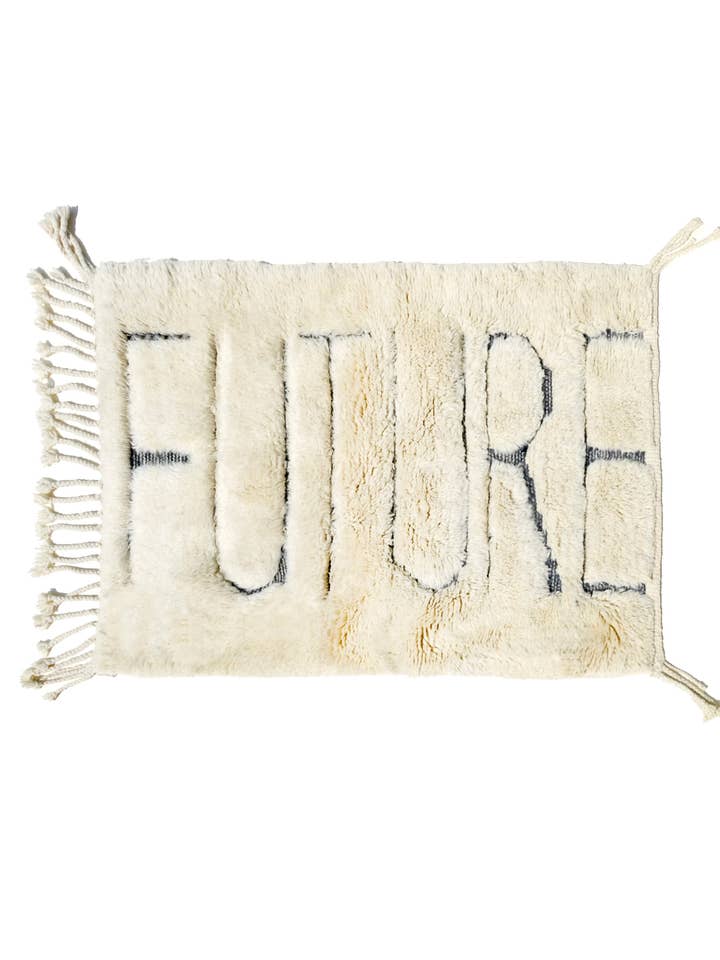 Ivory Noir Whisper Rug for wholesale by Purple Mountain Rugs