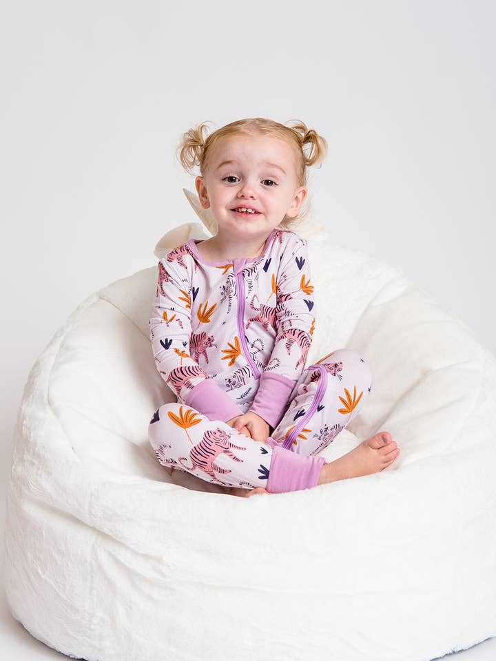 Pink Tigers Jammie for wholesale by Pax & Lucy