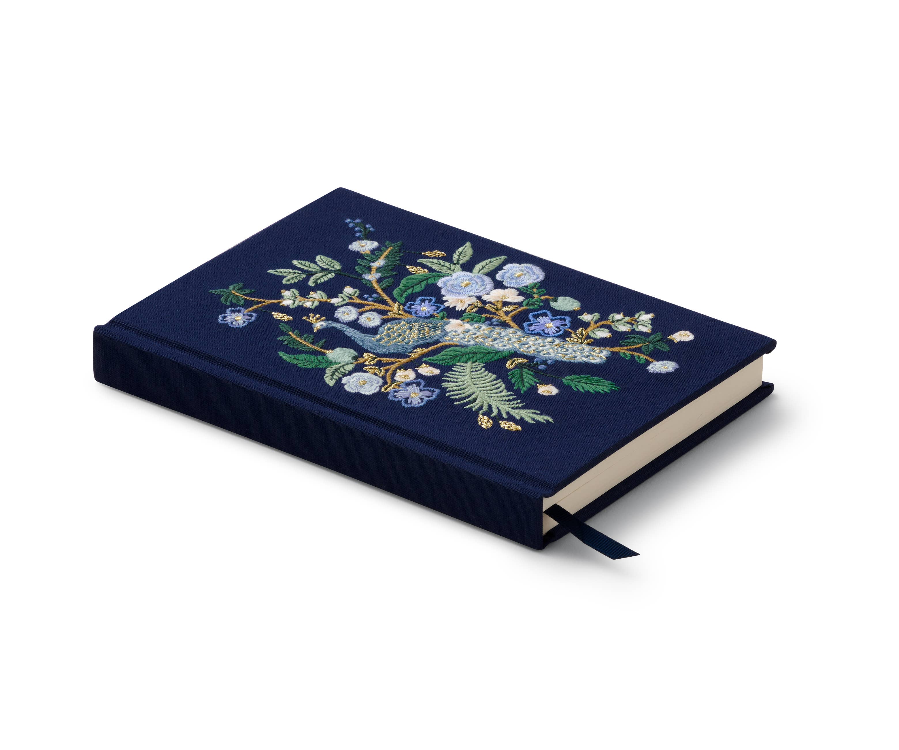Rifle Paper Co. - Wholesale Journal/Diary - Peacock Embroidered Journal2