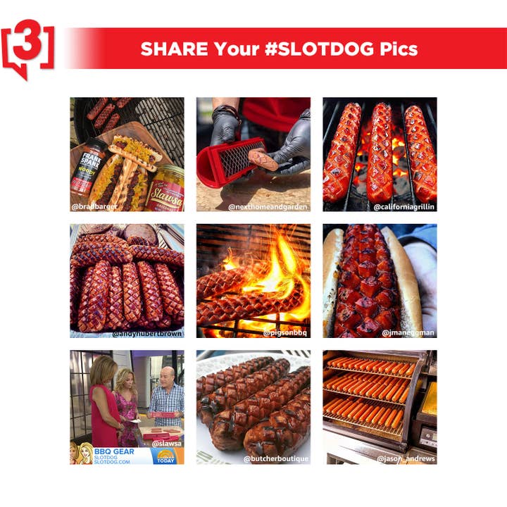 Slotdog - Wholesale Kitchen Tool/Gadget - SLOTDOG - The Ultimate Hot Dog Slicing Tool - Patented