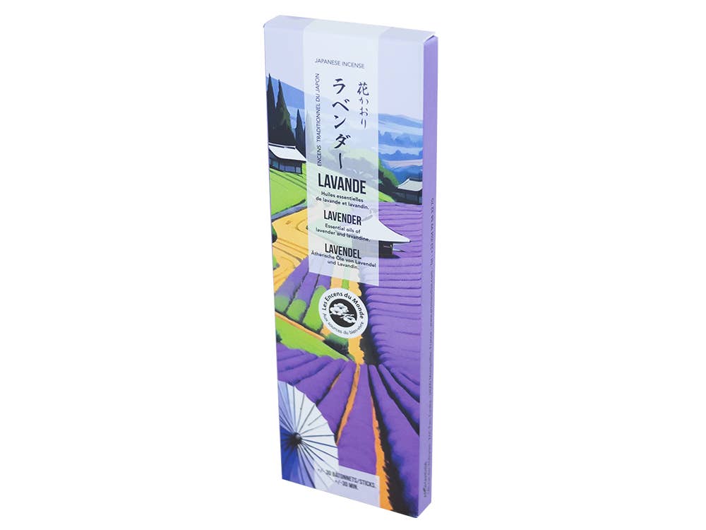 AROMANDISE - Wholesale Incense - Japanese Incense Gardens of Japan Lavender