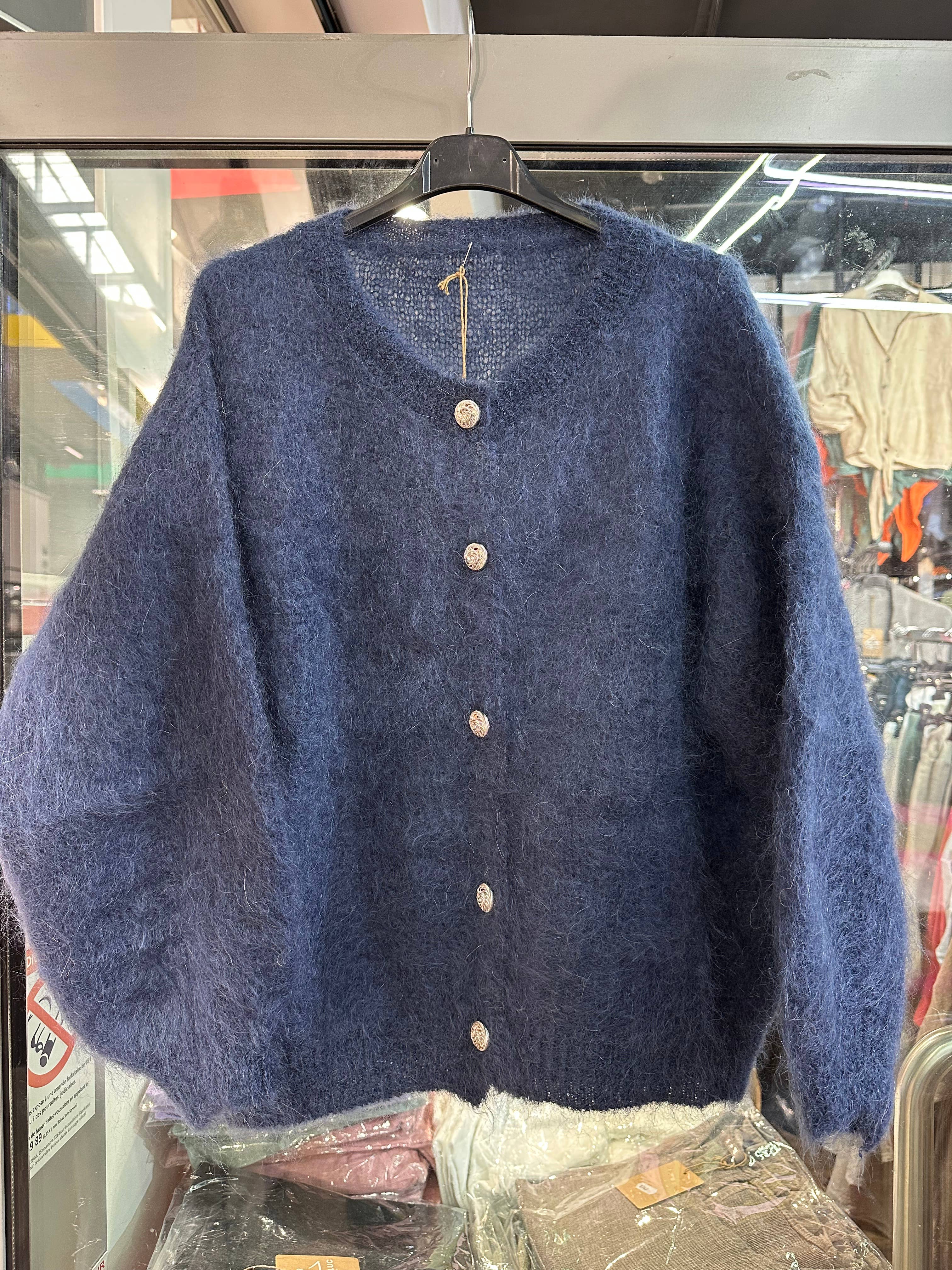 LÉA & LUC - Wholesale Cardigan - Women's - Mohair cardigan REF. 213714