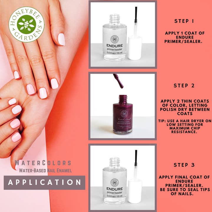 Honeybee Gardens Natural Cosmetics & Body Care – Großhandel Nagellacke – WaterColors Nagellack auf Wasserbasis28