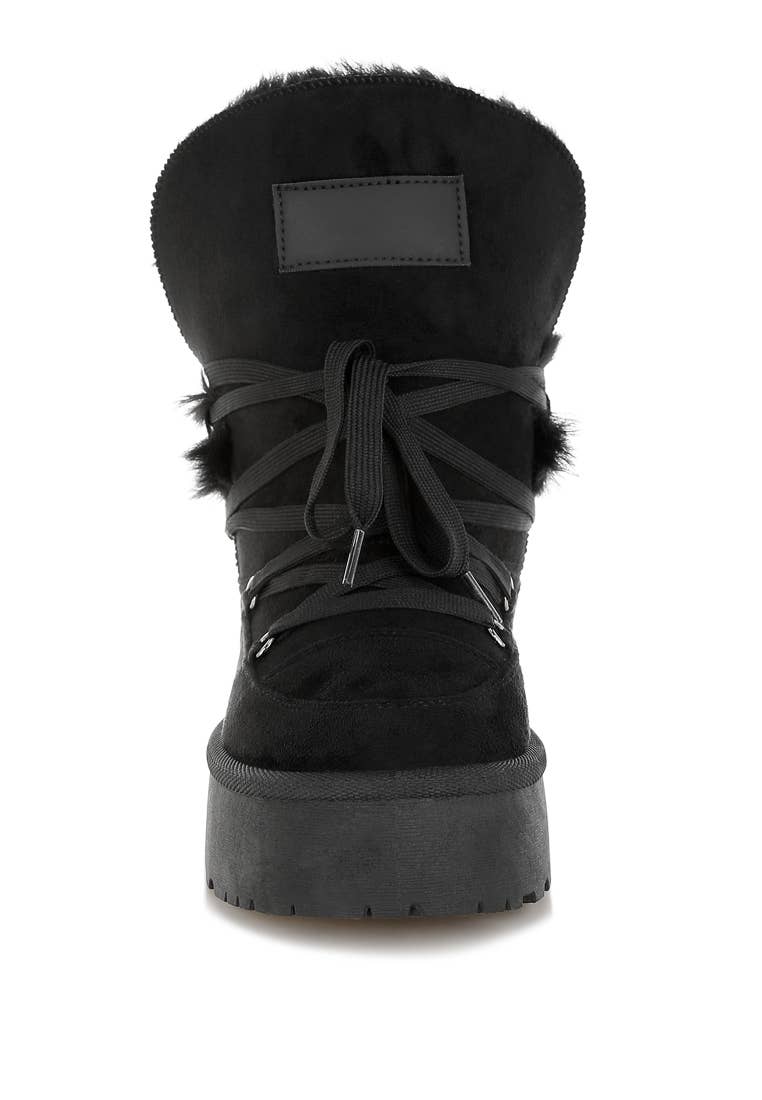 Rag Company – wholesale Snow boots – Women’s – Noaya Chunky Faux Fur Snow Boots2