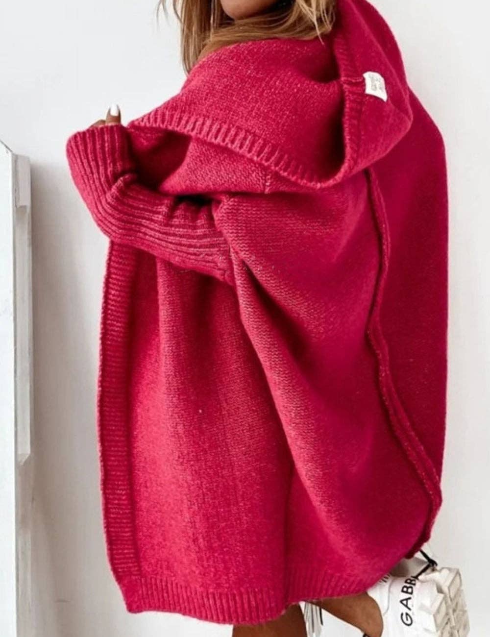 Sweetkama – Großhandel Strickjacke – Damen – Damen-Cardigan in Uni mit offenem Vorderteil SKT50107