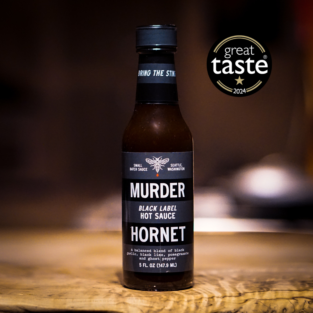 Murder Hornet Hot Sauce - Wholesale Hot Sauce - Black Label Hot Sauce0