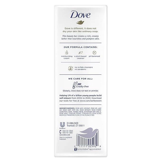 SB Distribution Ltd® - Wholesale Bar Soap - Dove Purely Pampering Beauty Bar Shea Butter 4.75Oz 12 Pack
