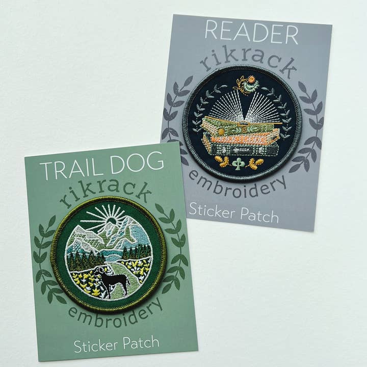 Rikrack - Wholesale Patch - Reader Embroidery Sticker Patch8