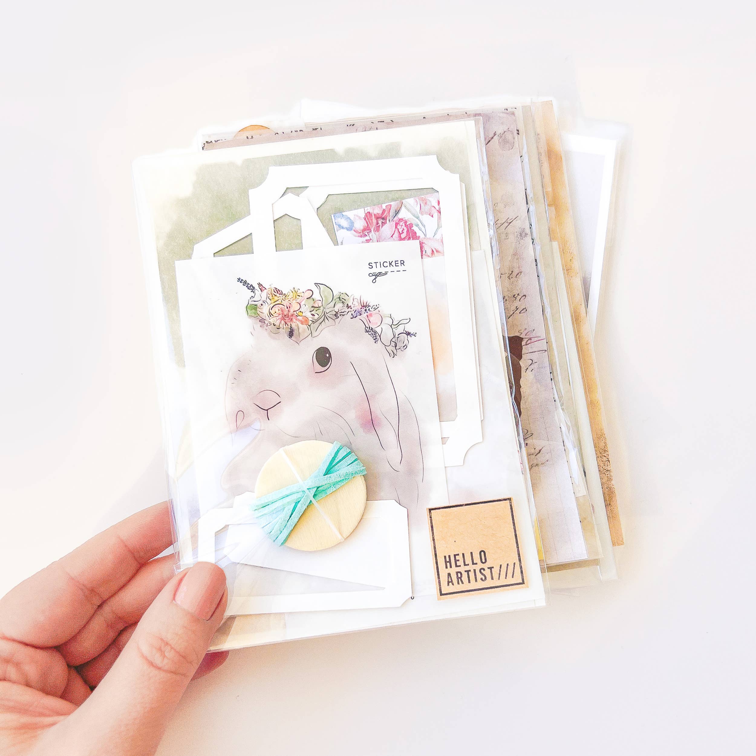 HELLO ARTIST DIY - Wholesale DIY Craft Kit - Scrapbooking Mini Kit3