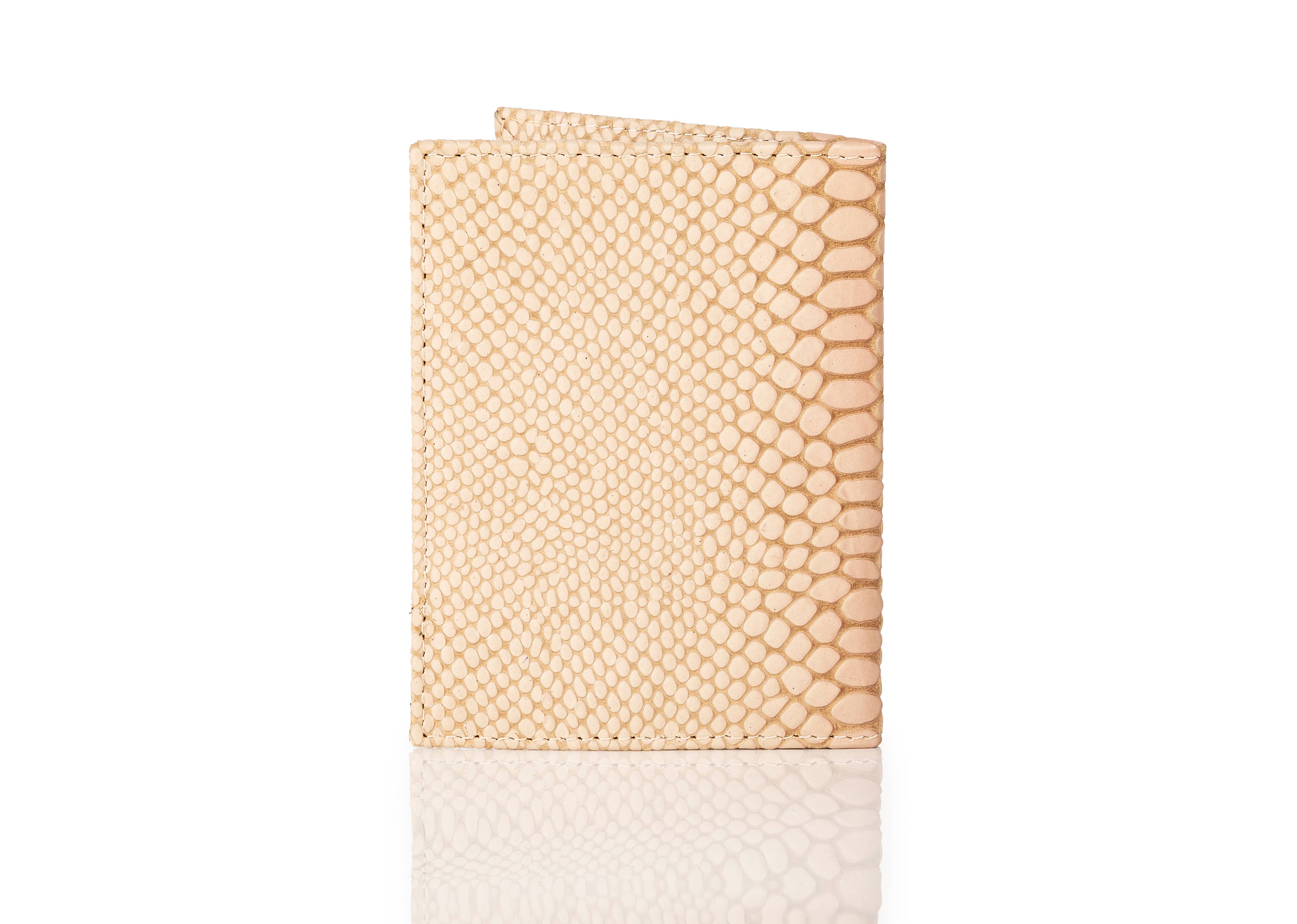 Benenate - Wholesale Passport Case - Women's - Ivory Python 10:10 Passport Wallet2