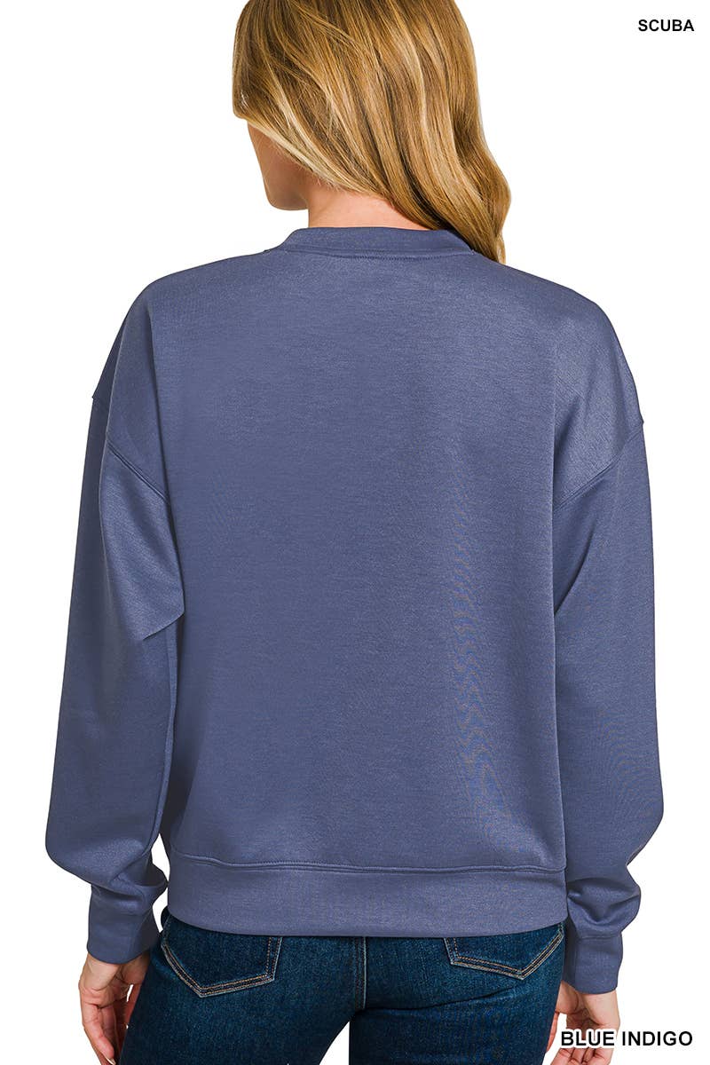 CIEL PROFOND Ensemble Pull à Col Rond et Pantalon en Néoprène en vente sur Faire1