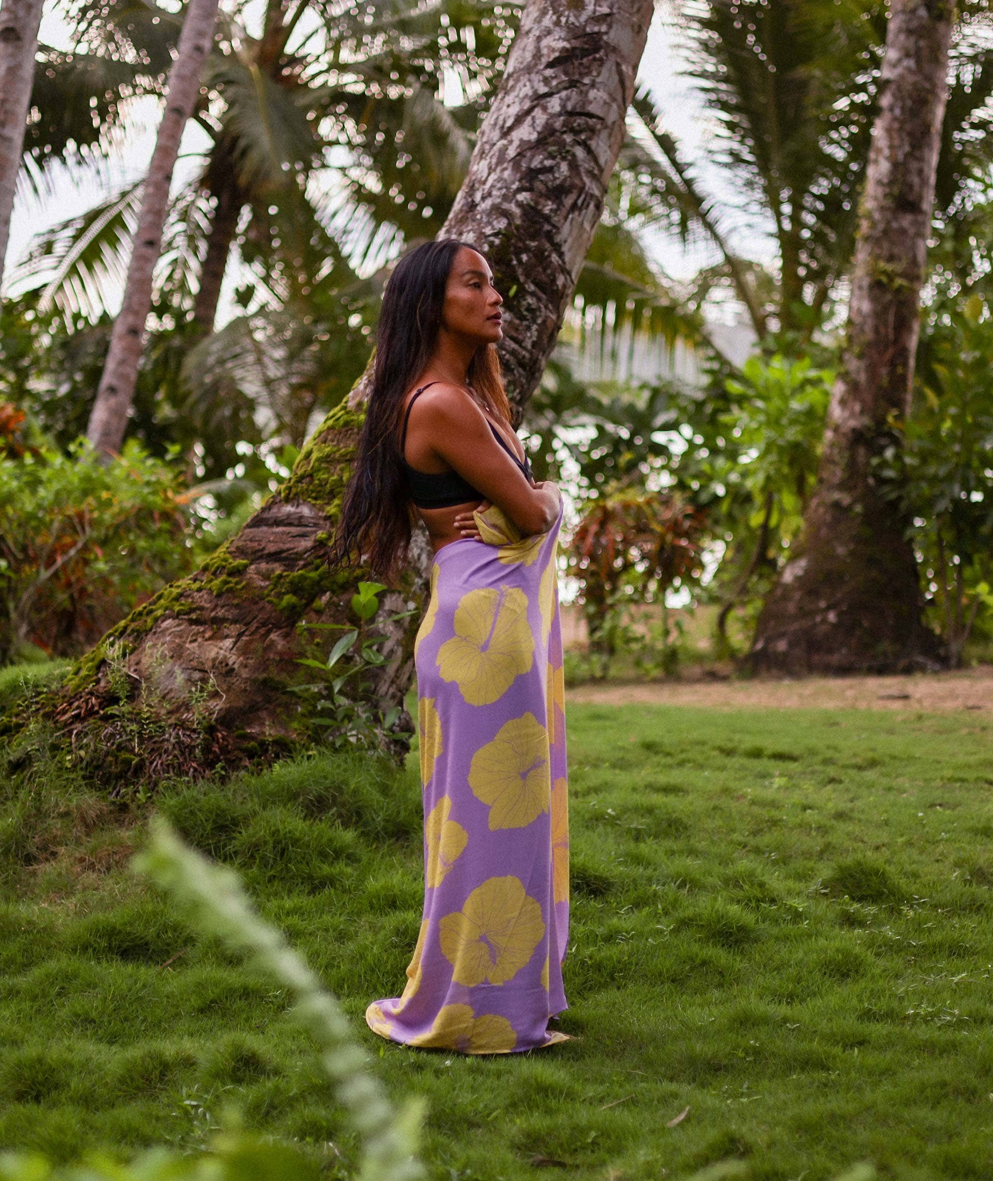 Tag Aloha Co. - Wholesale Swim cover-up – Women’s - Hibiscus Lemonade Pareo