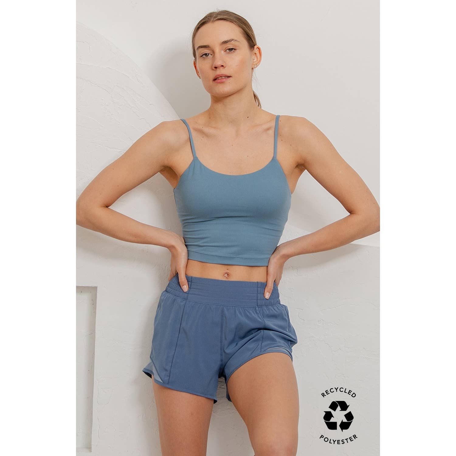 Rae Mode - Wholesale Athletic Shorts - Women's - RECYCLED ACTIVE SHORT WITH MESH4