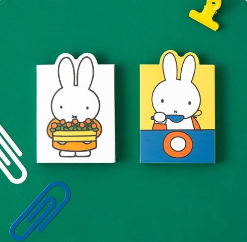 K-Wonderland - Wholesale Sticky Notes - Miffy 4-Fold Sticky Memo Set — Licensed Stationery Collectio11