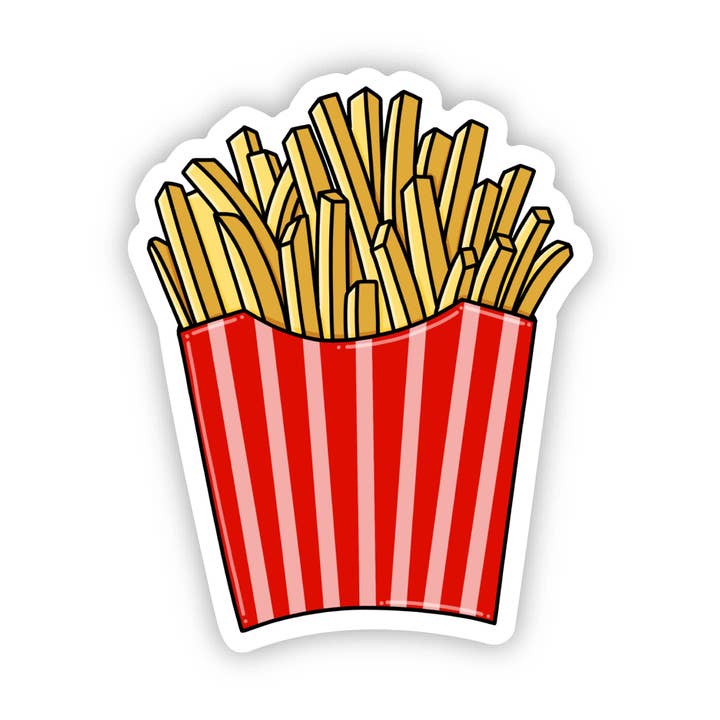 Big Moods - Wholesale Sticker - Fries Food Sticker1