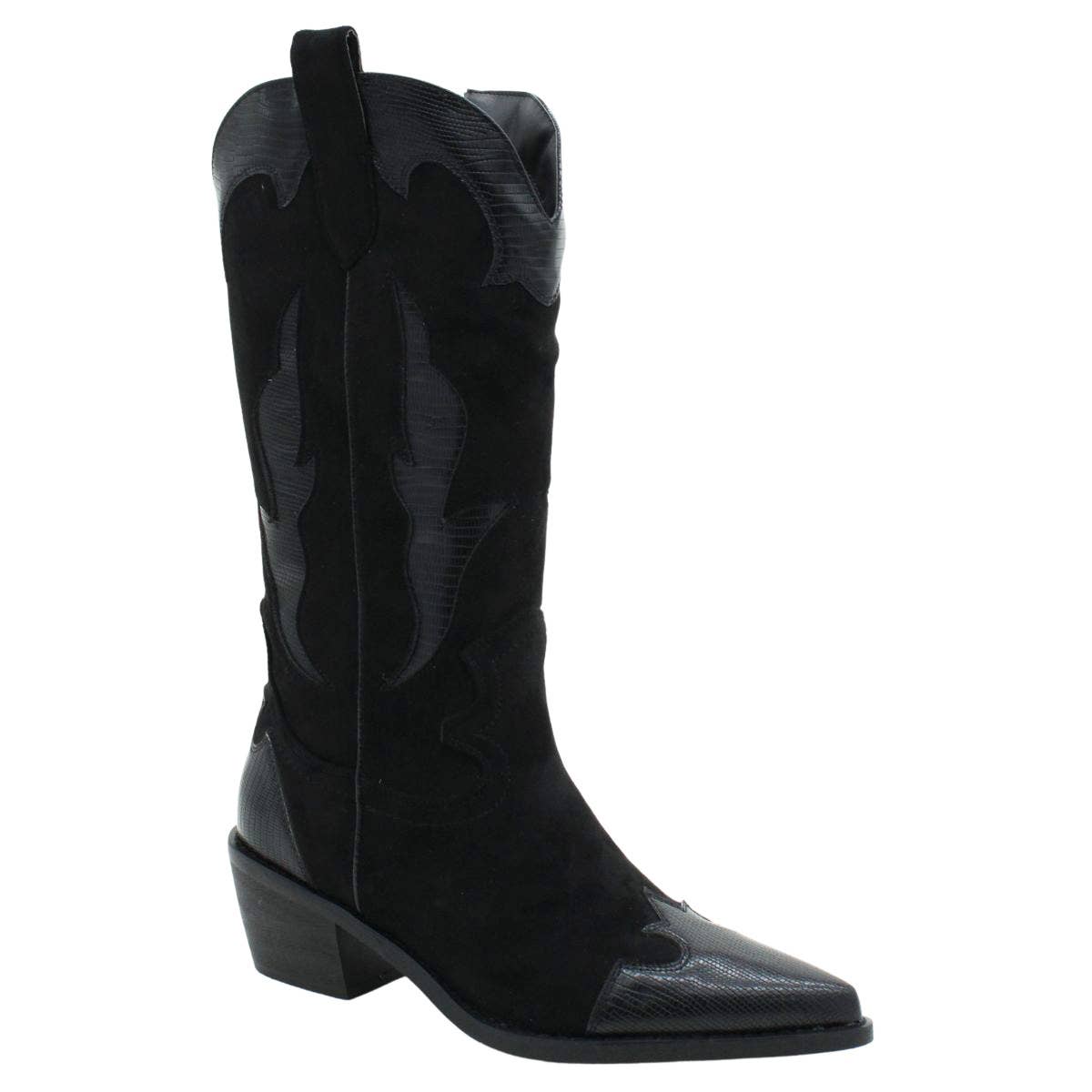 Azarey - Wholesale Cowboy Boots - Women's - Cowboy boot with reptile texture 462K0830