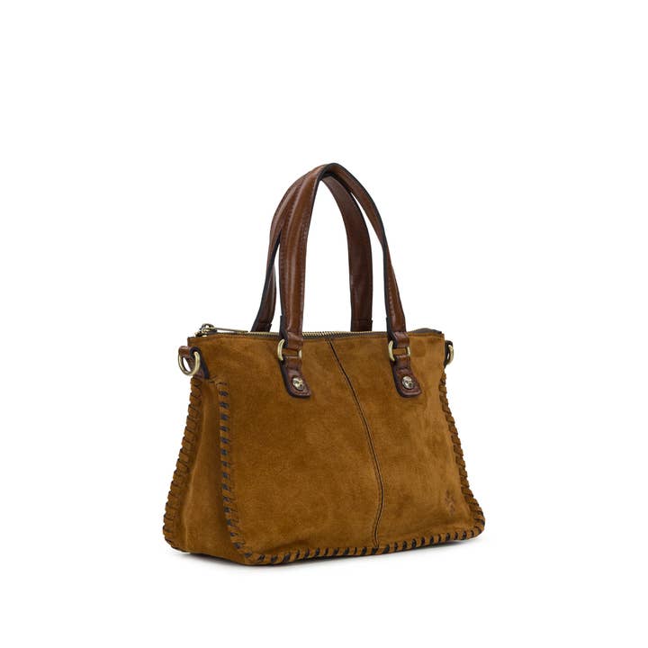Cognac Patricia Nash Brenna Satchel for wholesale on Faire2