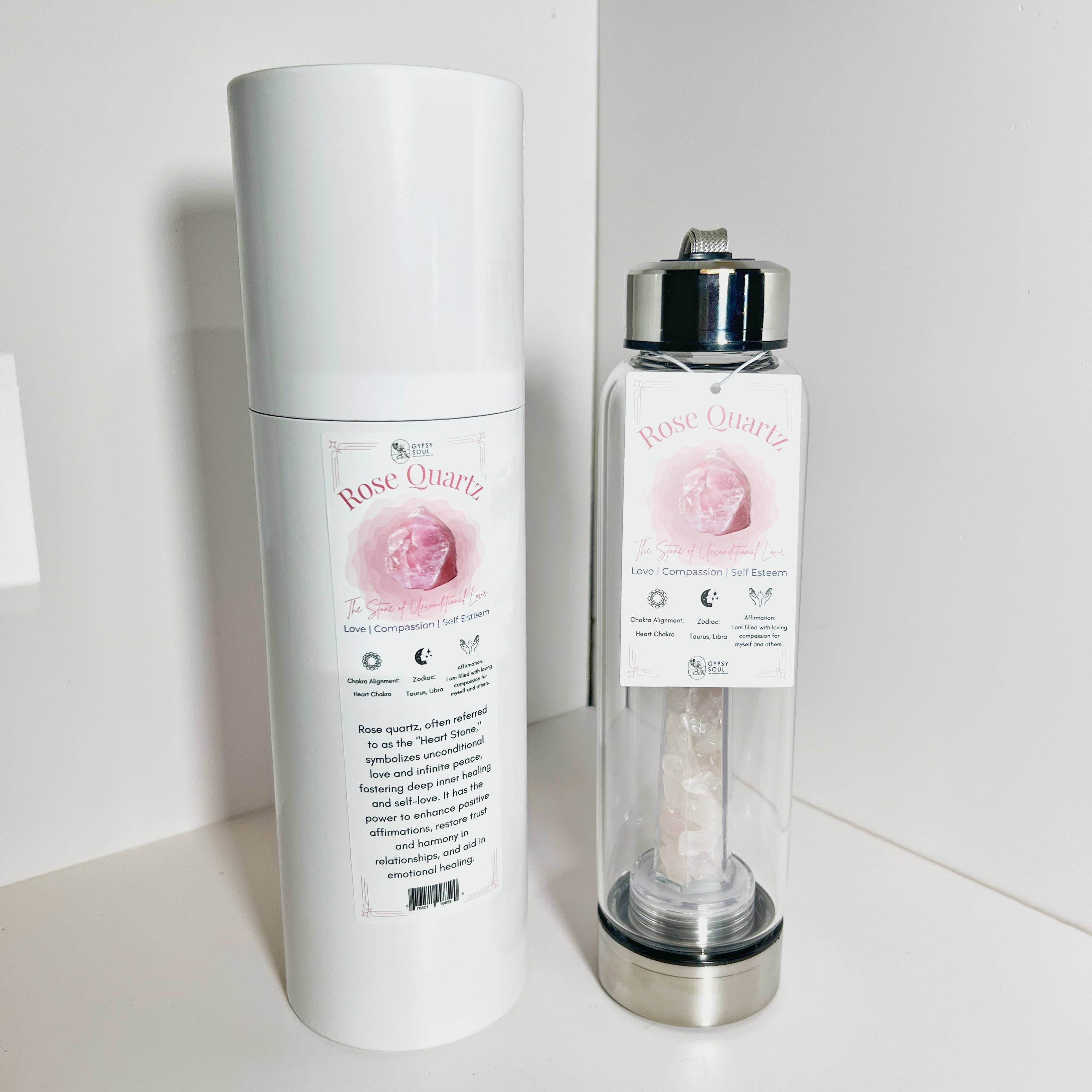 Gypsy Soul – wholesale Vattenflaska – Vattenflaska med kristallinfusion - 9 delar7