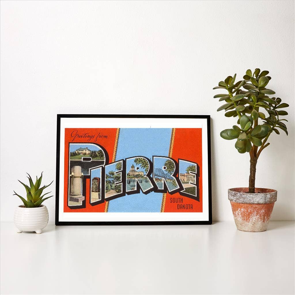 Found Image Press - Wholesale Art Print - Art Print DS-38 Greetings from Pierre1