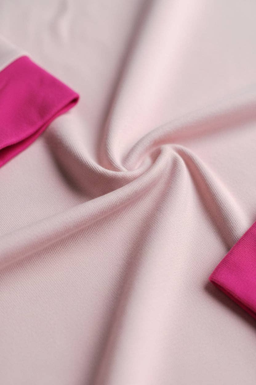 Signature Bunzi Organic Cotton Kids Pajamas - Light pink for wholesale on Faire0