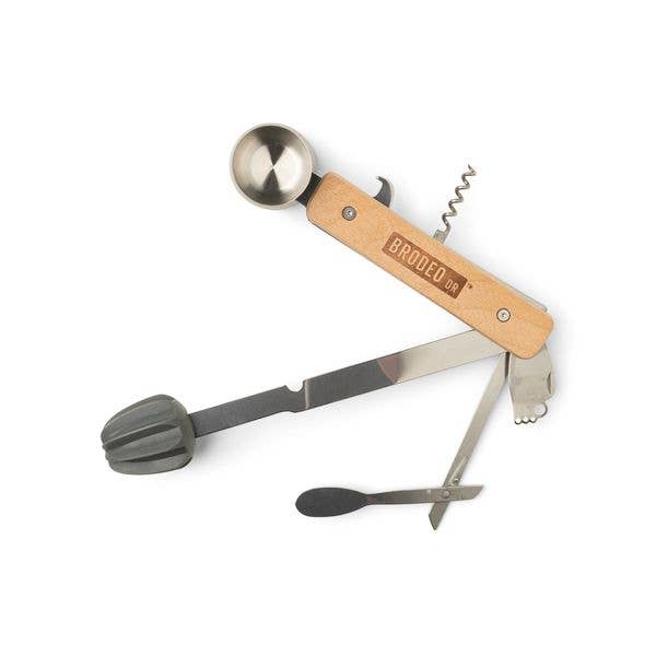 DM Merchandising – Engroshandel Barredskaber – Brodeo Drive Whiskey Business 8-i-1 Barvognsværktøj5