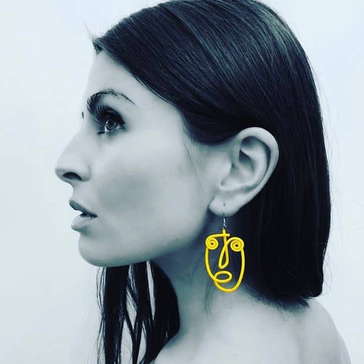 Samuel Coraux - Wholesale Dangle Earrings - Tête In earrings4