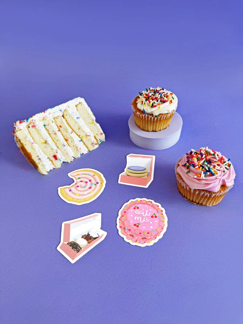 Shop Trimmings - Wholesale Sticker - Assorted Box of Cookies Sticker1