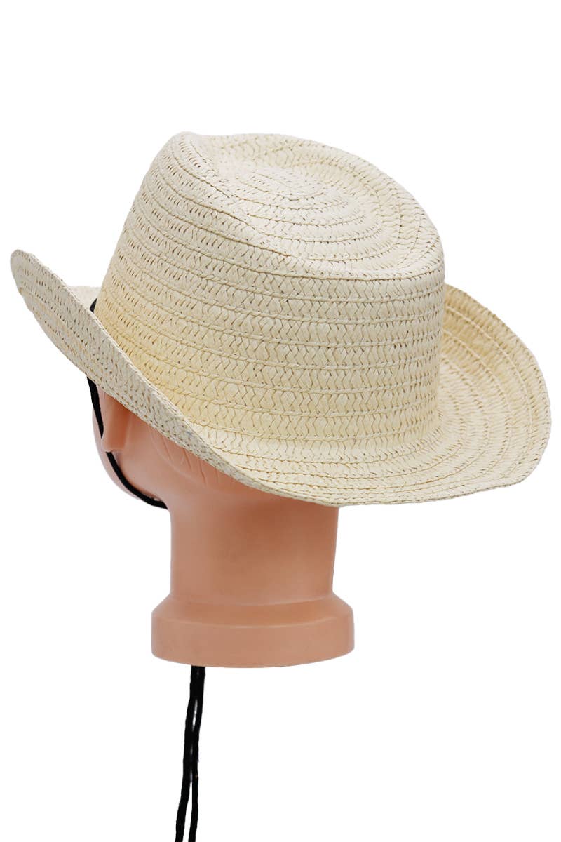 Cap Zone - Wholesale Cowboy Hat - Kids - Kids Western Star Paper Straw Cowboy Hat12