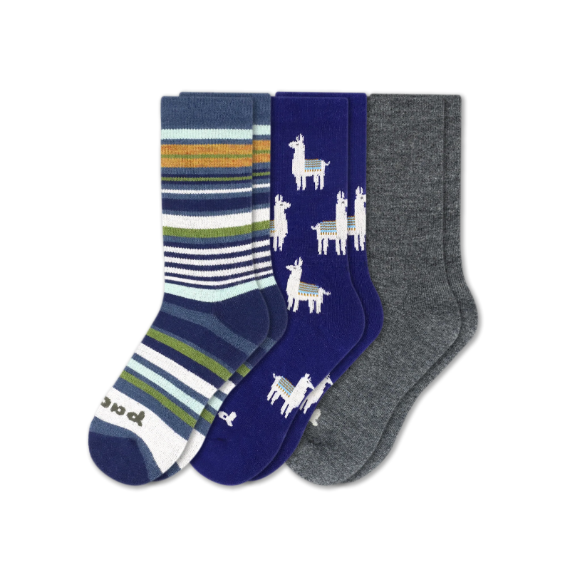 Pacas - Wholesale Socks - Women's - 3 Pack - Women's Crew Pacas Socks44
