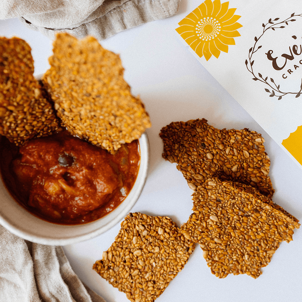 Eve's Crackers - Wholesale Crackers - Savoury Sunflower Seed Crackers3
