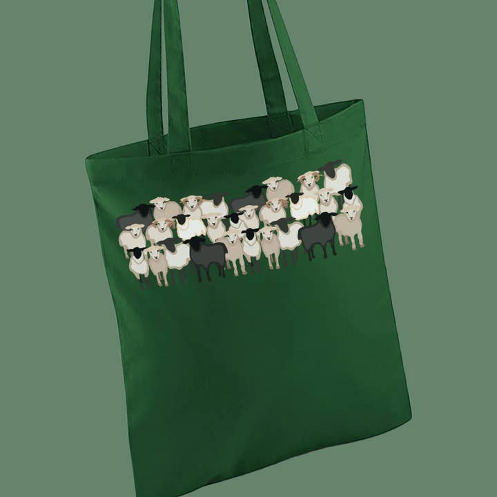 Sac en coton Group Of Sheep pour la vente par Max Rocks