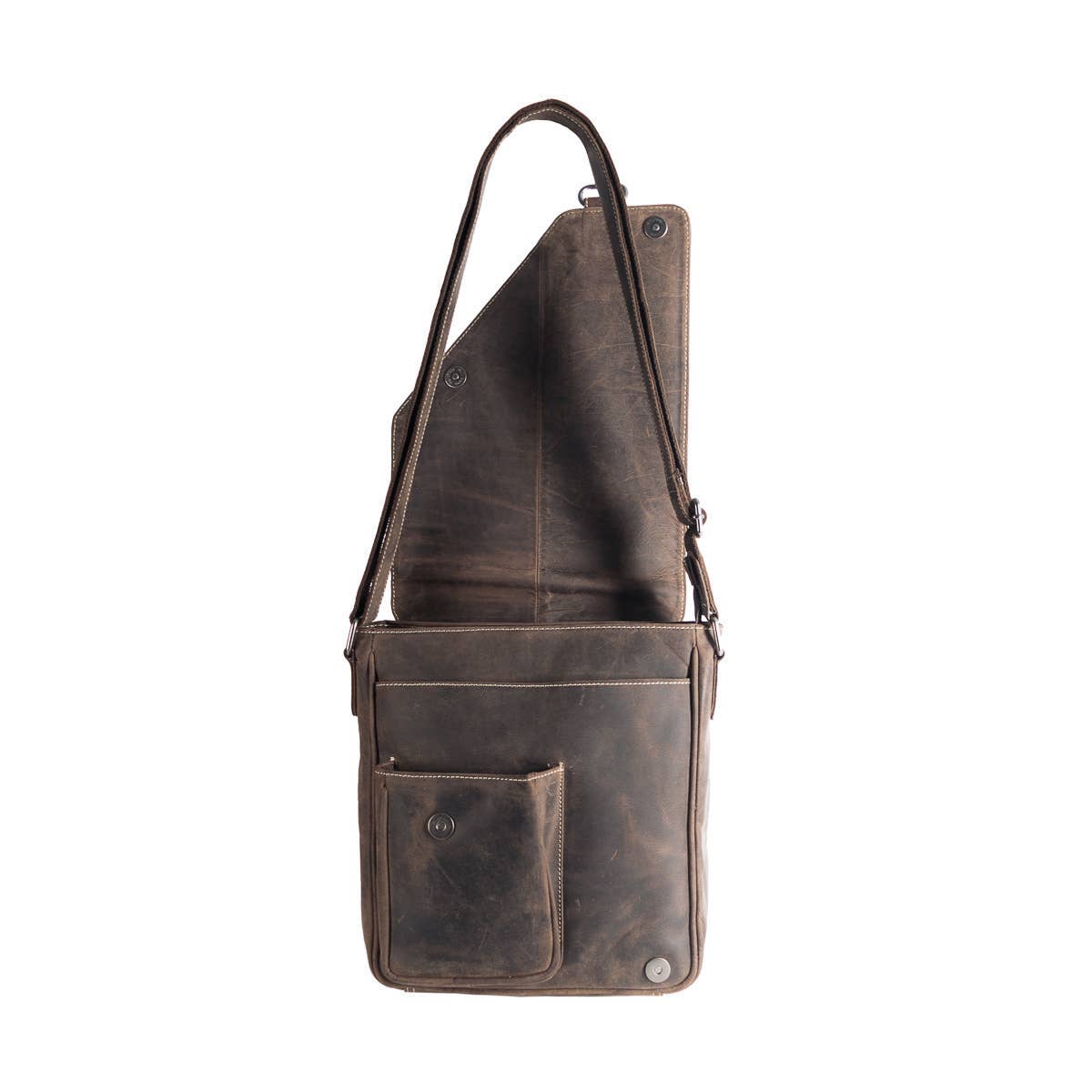 Arrigo - Wholesale Shoulder Bag - Women's - Arrigo Buffalo Leather Shoulder Bag with flap - 3 colours13