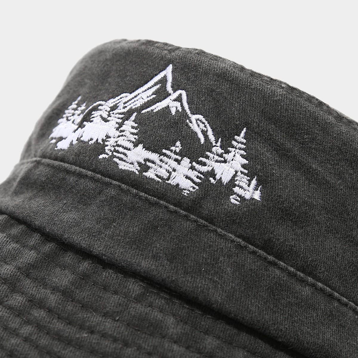 ACCITY - Wholesale Bucket Hat - Unisex - Vintage Wide Brim Sun Hat for Hiking & Camping_CWAH38875