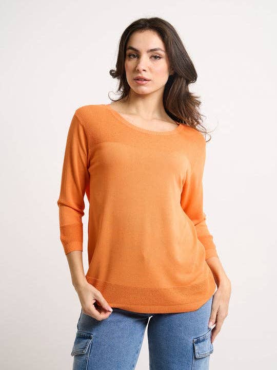 Perforated sweater for wholesale by Indomina Italy