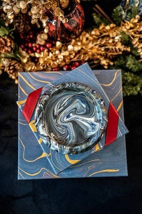 Inès-Olympe Mercadal - Vendita all'ingrosso Portagioie - Scatola portaoggetti arancione0