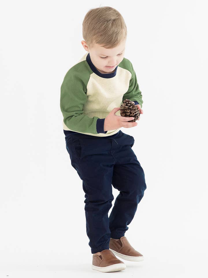 RuffleButts + RuggedButts - Wholesale Pants - Kids - Boys Dark Navy Jogger Pants