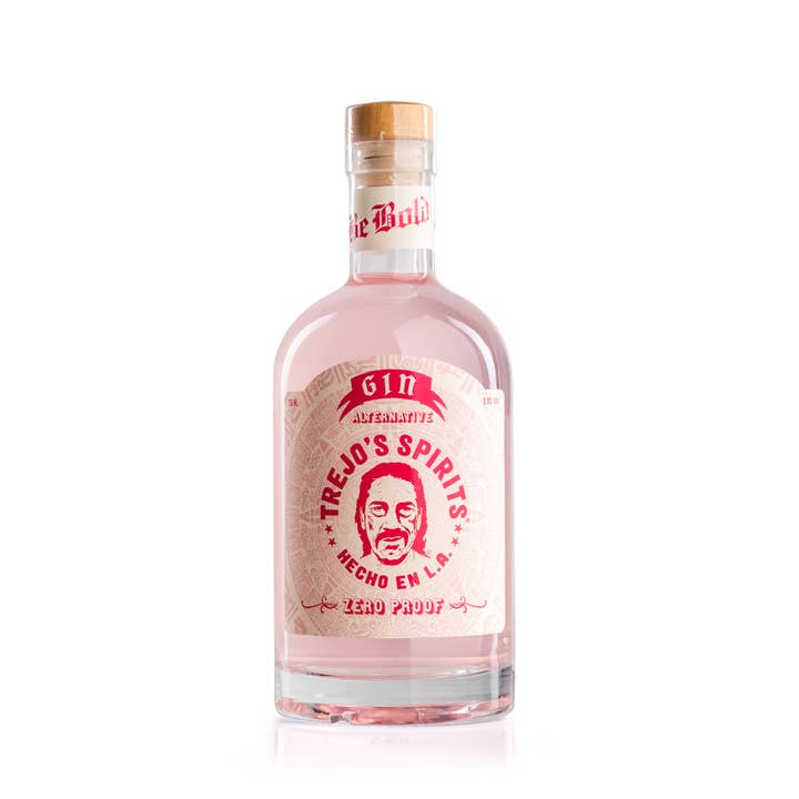 Trejo's Zero Proof Spirits - Wholesale Non-Alcoholic Spirits/Wine/Beer - Trejo's Spirits Zero Proof Pink Gin Alternative (6 Pack)3