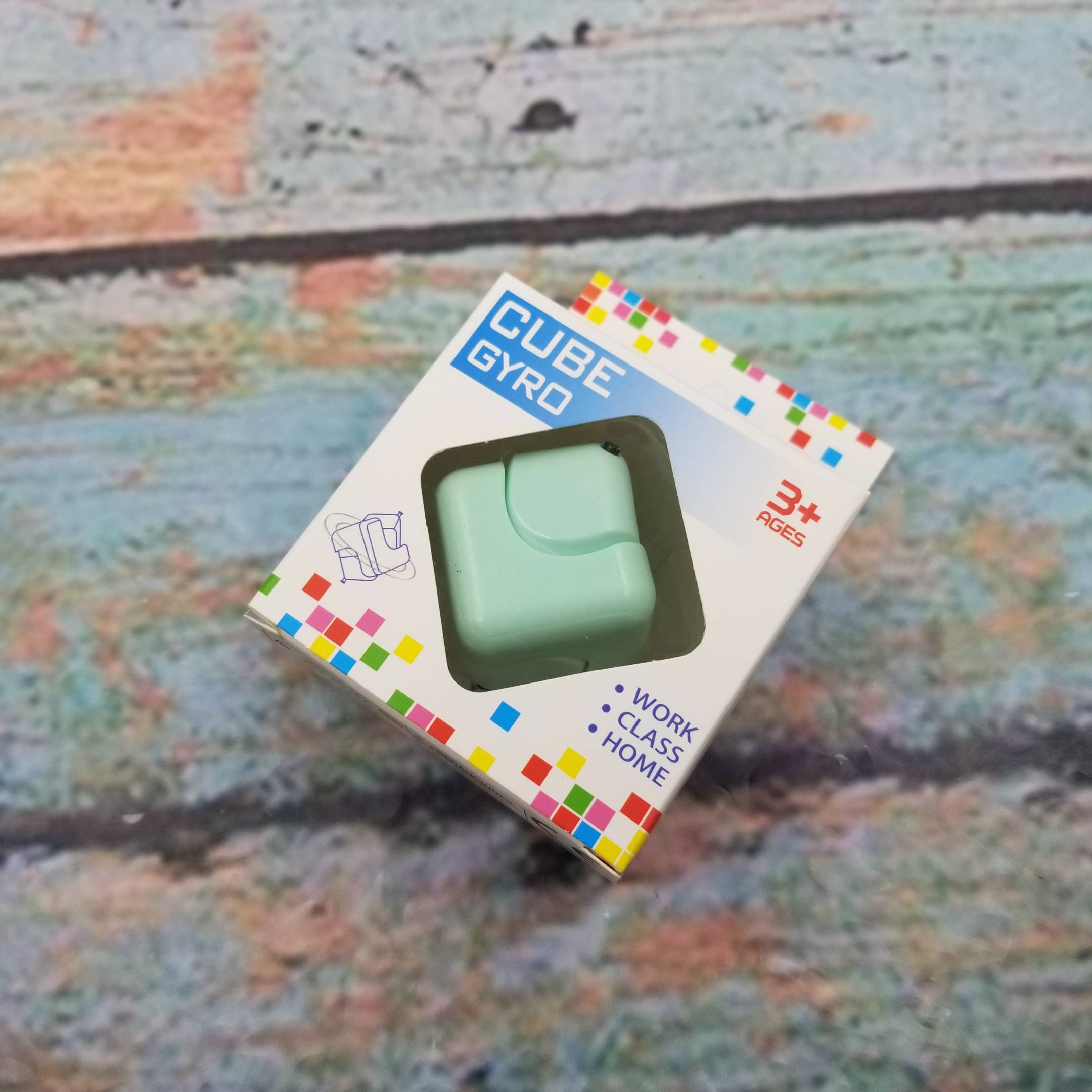 MIAS SHOP – wholesale Fidget toy – Kids – Rotate Square Dice Gyro Fidget cube1