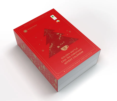 Golden Wattle Tea - Wholesale Advent calendar - Chai Christmas Advent Calendar1