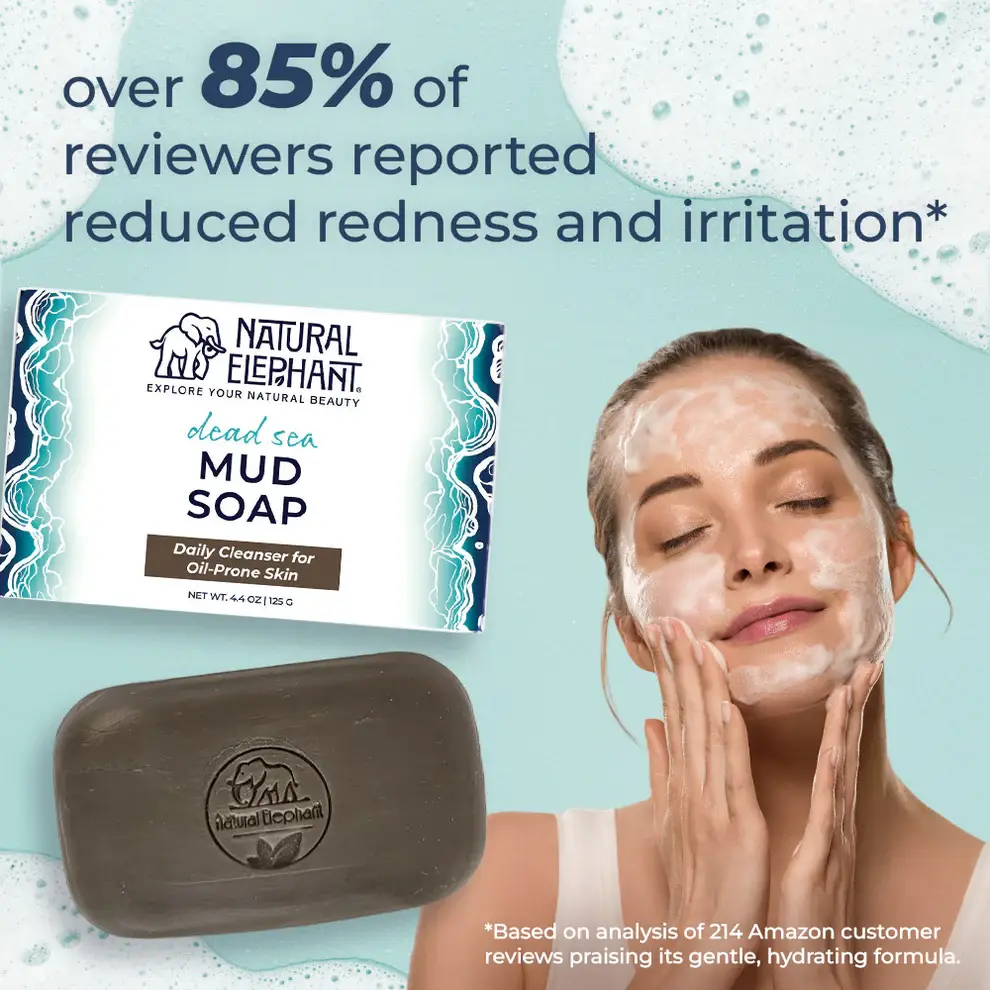 Natural Elephant - Vente Pains de savon - Savon boue de la mer Morte4