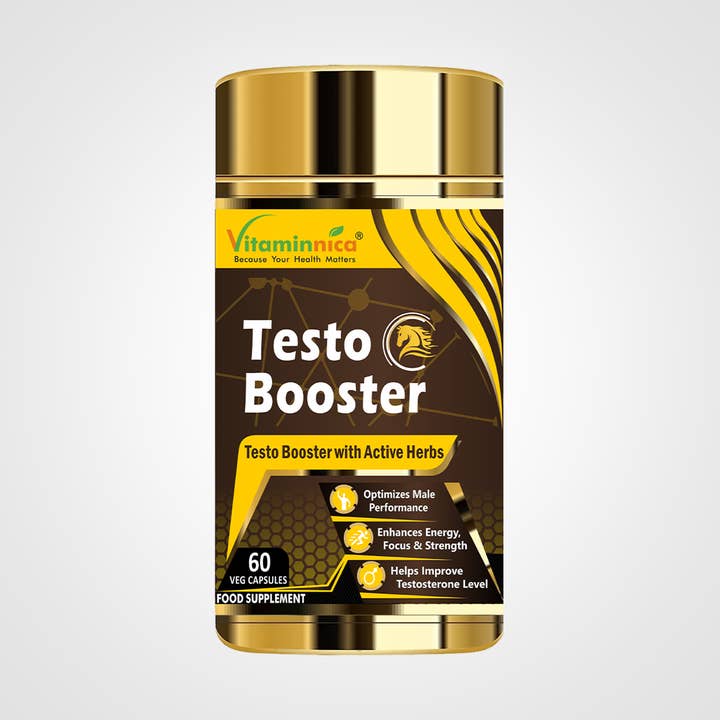 Vitaminnica Testo Booster- 60 kapslar för wholesale av Vitaminnica healthcare uk