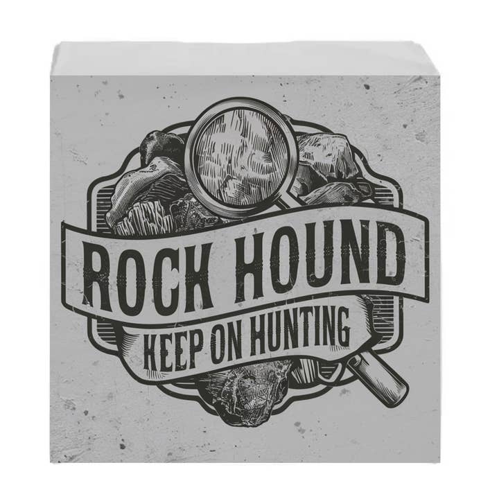 Rock Hound Keep on Hunting Sign for wholesale by Kennebug LLC