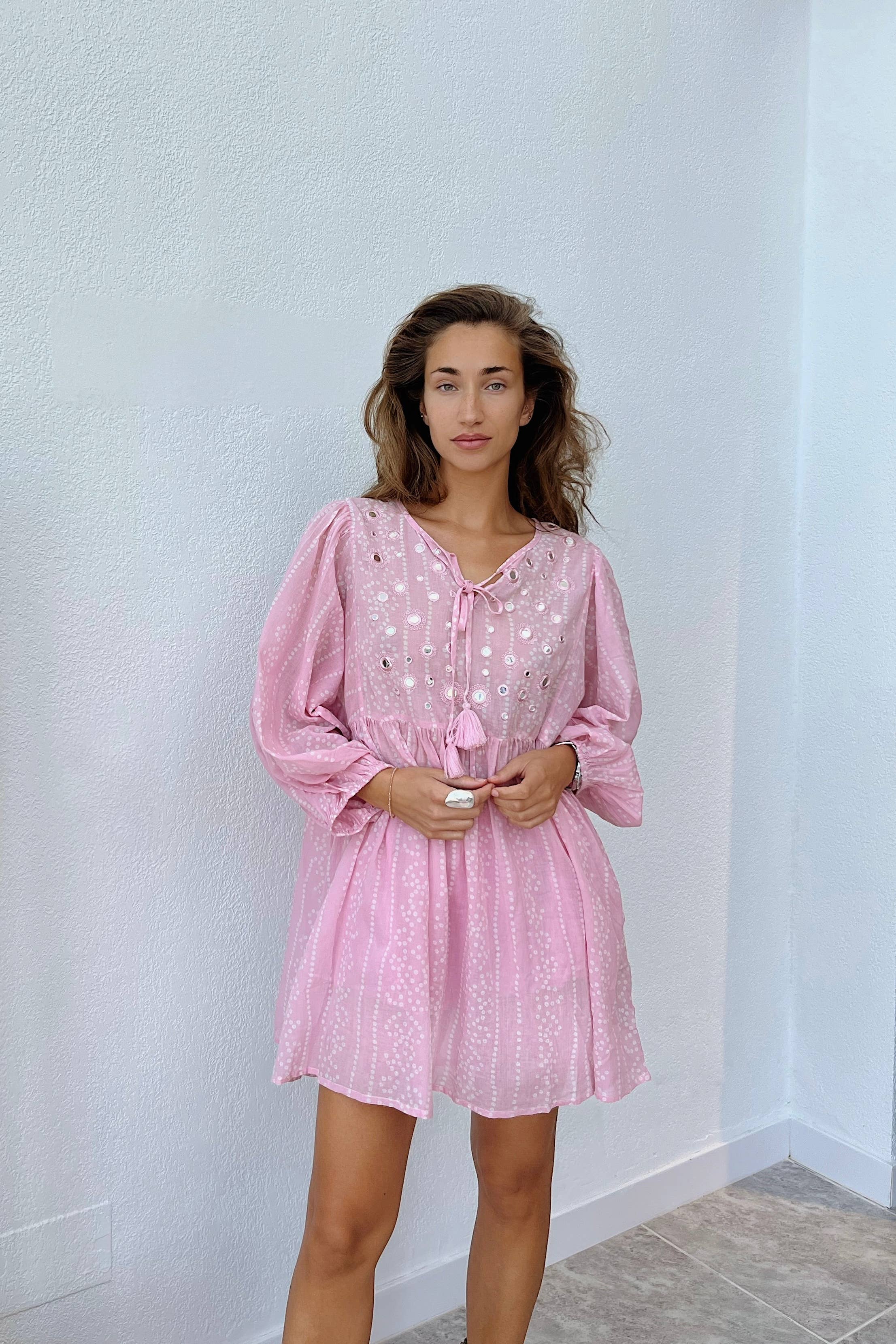 Gybizia - Venta al por mayor Túnica - Mujer - Túnica Noelia Rosa0