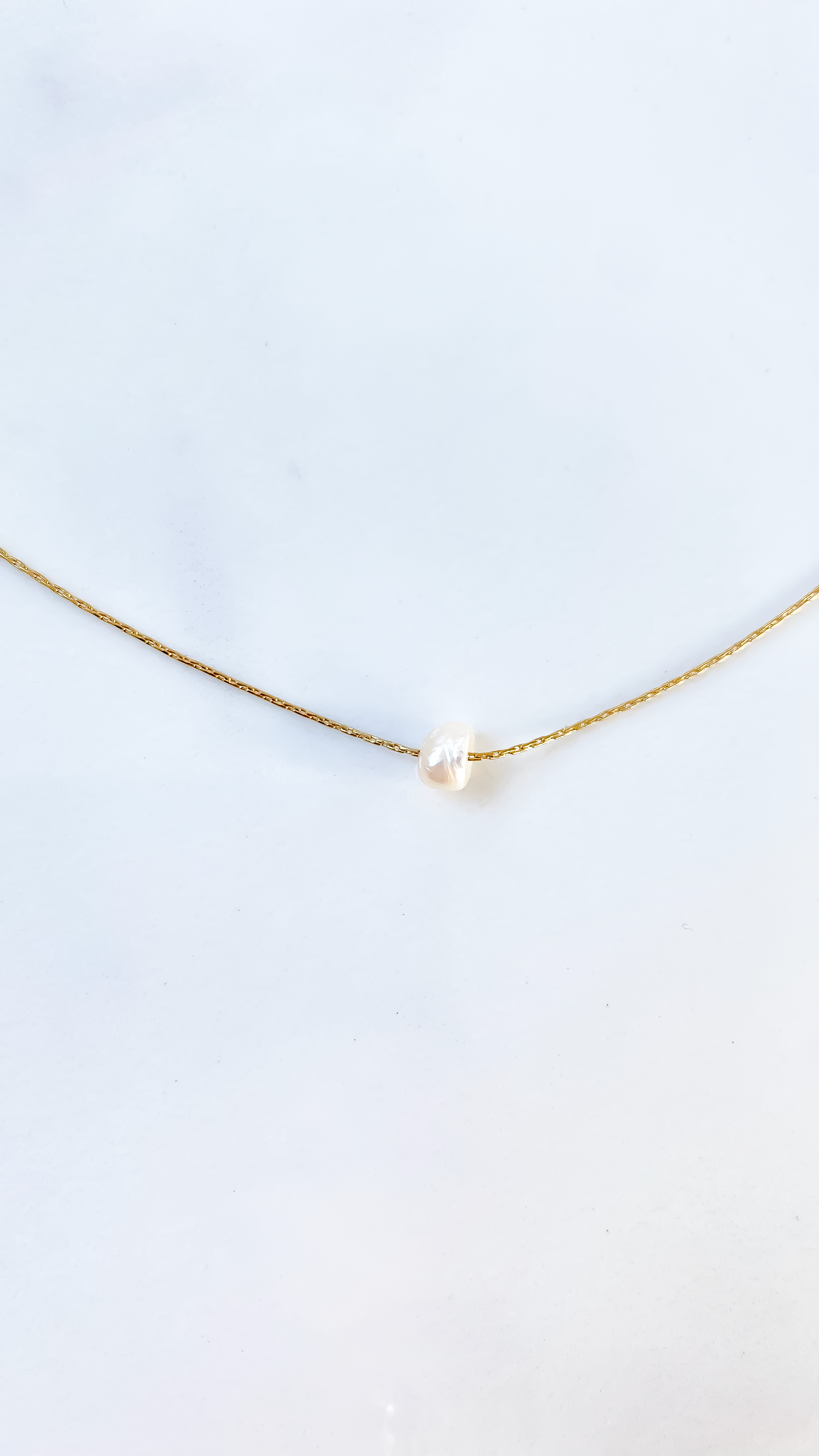 LITCHI - Vendita all'ingrosso Collane di perline/perle - Collana con singola perla1