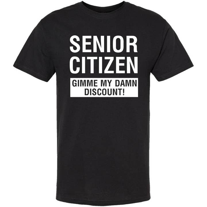 Senioren T-shirt voor wholesale door Jailbird Designs