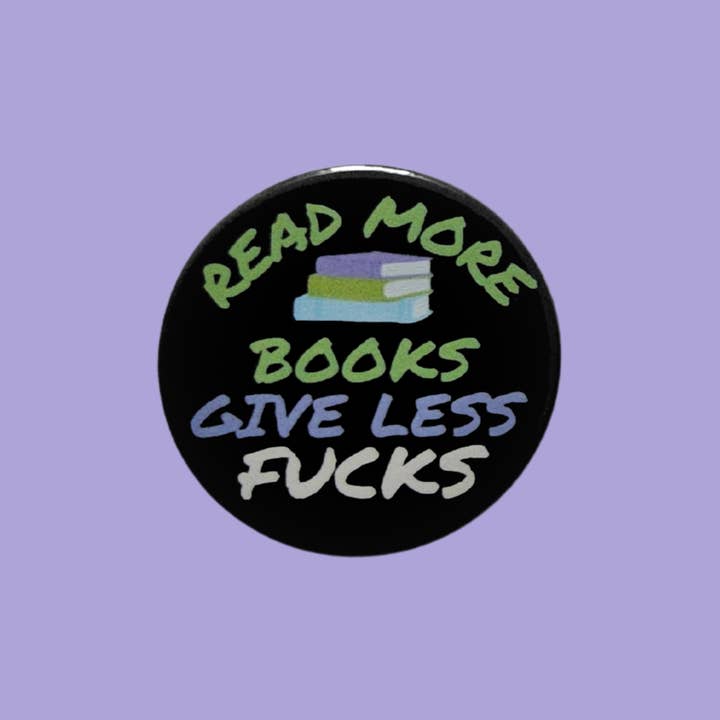 Books badges 38mm x 38mm Books pin badges, Fun badges for wholesale by sent with Pride