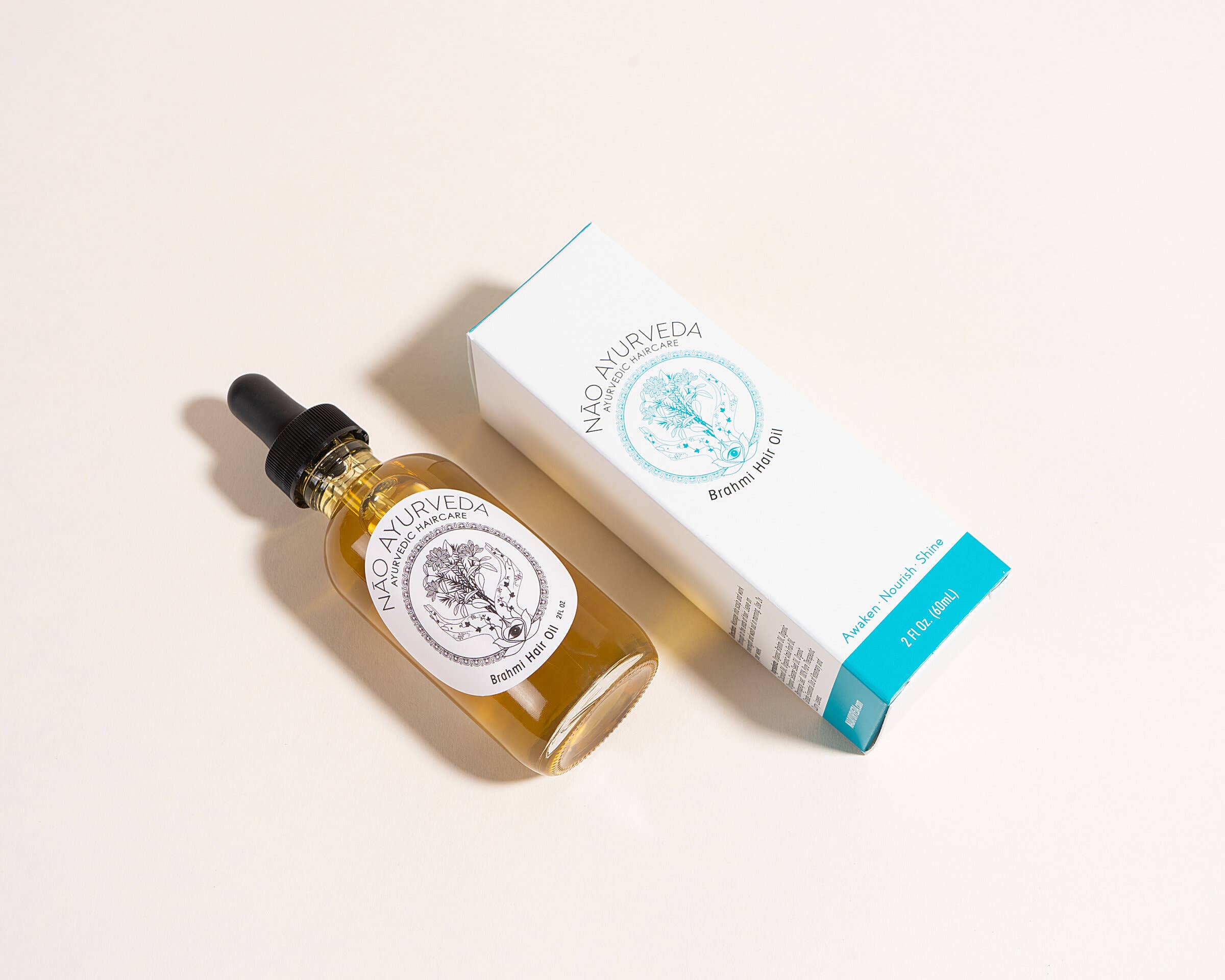 Nao Ayurveda - Vendita all'ingrosso Oli per capelli - Olio per capelli Brahmi3